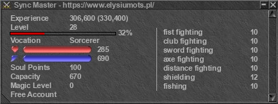 Signature for player Sync Master